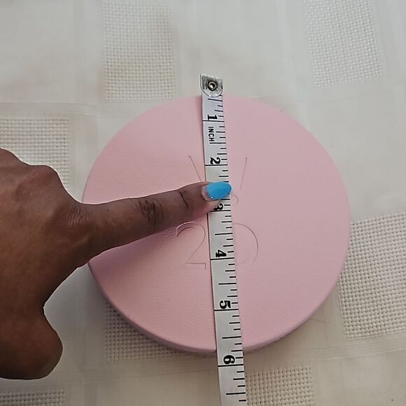 Pandora Authentic 20th Edition Charms & Bracelet Round Jewelry Box Pink - Picture 7 of 16